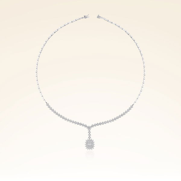 1,57 Karat Pırlantalı Baget Gerdanlık - Pare Pırlanta