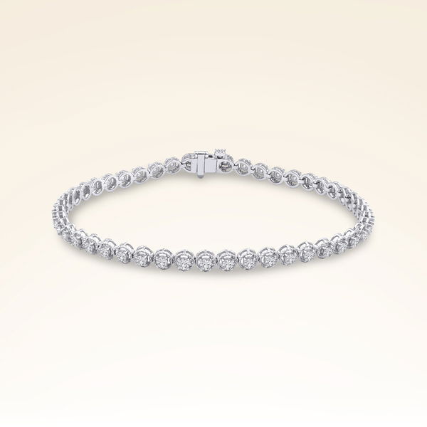 1,65 Karat Pırlanta Suyolu Bileklik - Pare Pırlanta