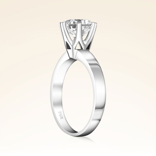 G Renk 1,70 Karat HRD Sertifikalı Tektaş Pırlanta Yüzük - Pare Pırlanta