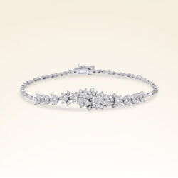 1,79 Karat Pırlantalı Markiz Fantezi Bileklik - 1