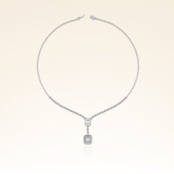 1,82 Karat Pırlantalı Baget Gerdanlık - 1