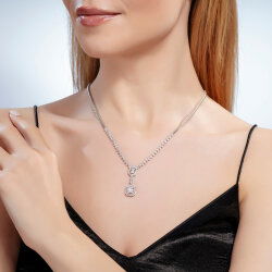 1,82 Karat Pırlantalı Baget Gerdanlık - 2