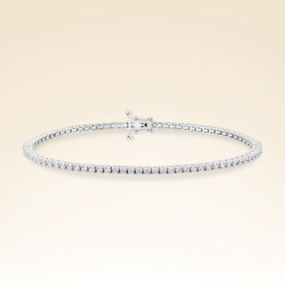 1,83 Karat Suyolu Pırlanta Bileklik - Pare Pırlanta