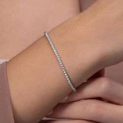 1,83 Karat Suyolu Pırlanta Bileklik - PR00903 - 3