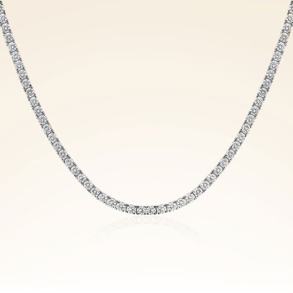 18,32 Karat Suyolu Pırlanta Gerdanlık - Pare Pırlanta