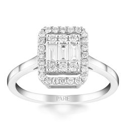 1,92 Karat Baget Pırlanta Set - PRS0009 - 3