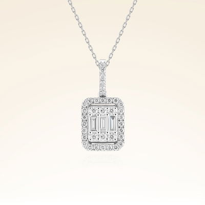 1,92 Karat Baget Pırlanta Set - Pare Pırlanta