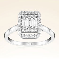 1,92 Karat Baget Pırlanta Set - 3