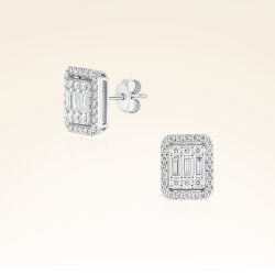 2 Karat Baget Pırlanta Set - 3