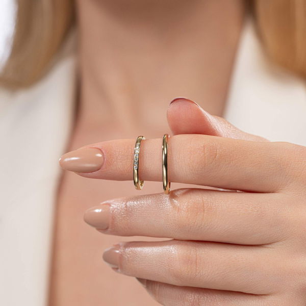 2 mm İnce Klasik Erkek Alyans - Pare Pırlanta