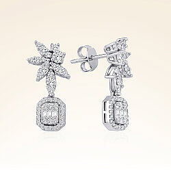 2,18 Karat Pırlanta Baget Set - 4