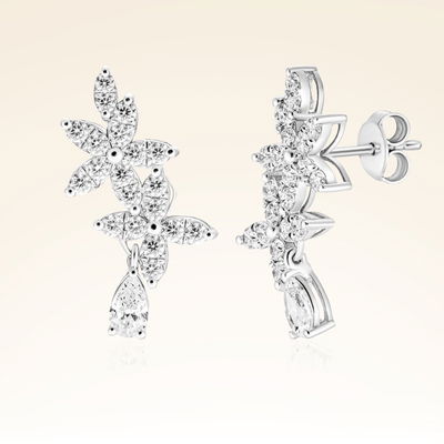 2,24 Karat Fantezi Pırlanta Set - Pare Pırlanta