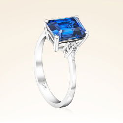 2,25 Karat Safir Pırlanta Yüzük - PR00210 - 2