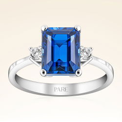 2,25 Karat Safir Pırlanta Yüzük - PR00210 - 1