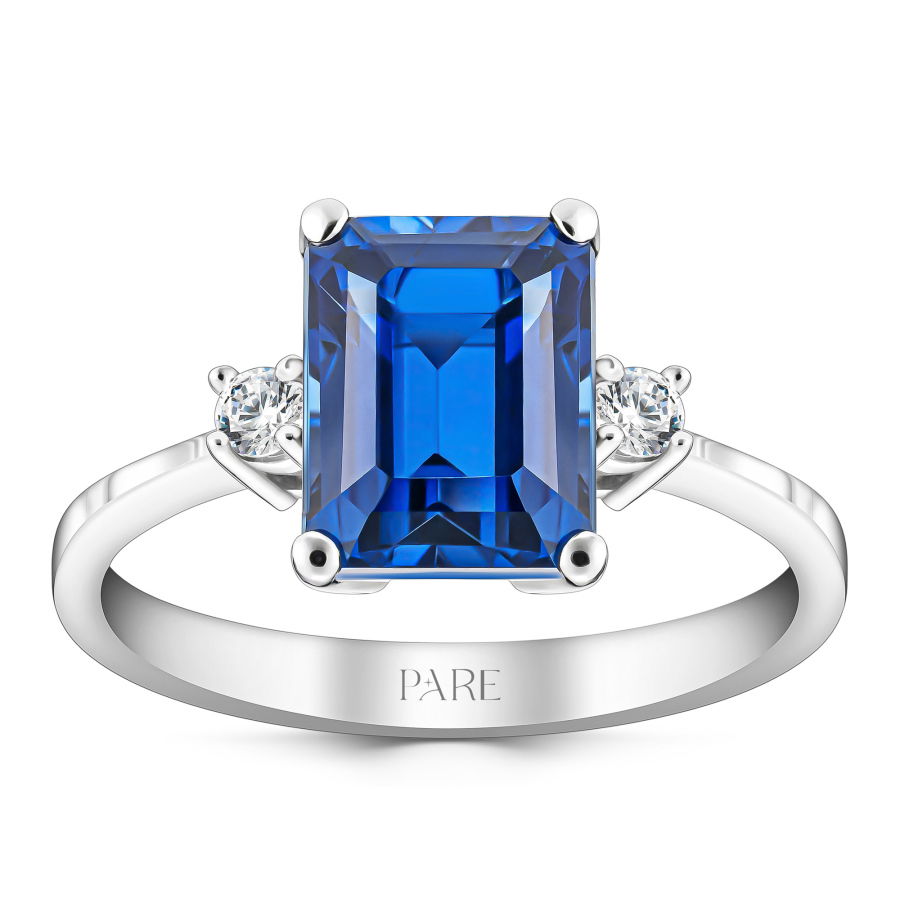 2,25 Karat Safir Pırlanta Yüzük - PR00210 - 1