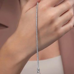 2,32 Karat Suyolu Pırlanta Bileklik - 6