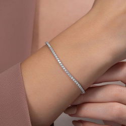 2,32 Karat Suyolu Pırlanta Bileklik - 4