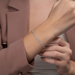 2,32 Karat Suyolu Pırlanta Bileklik - 3