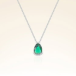 2,34 Karat Pırlantalı Zümrüt Set - 2