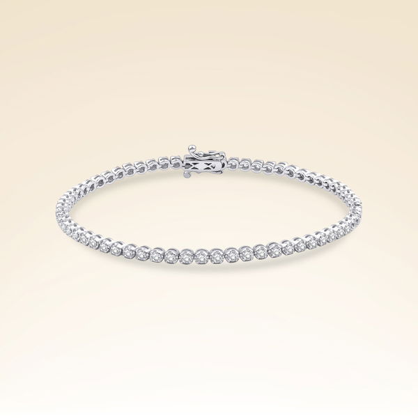 2,37 Karat Suyolu Pırlanta Bileklik - Pare Pırlanta