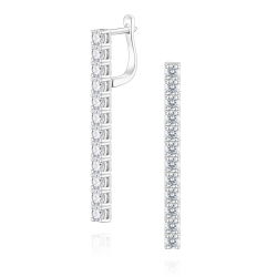 2,47 Karat Suyolu Pırlanta Küpe - PR00965 - 1