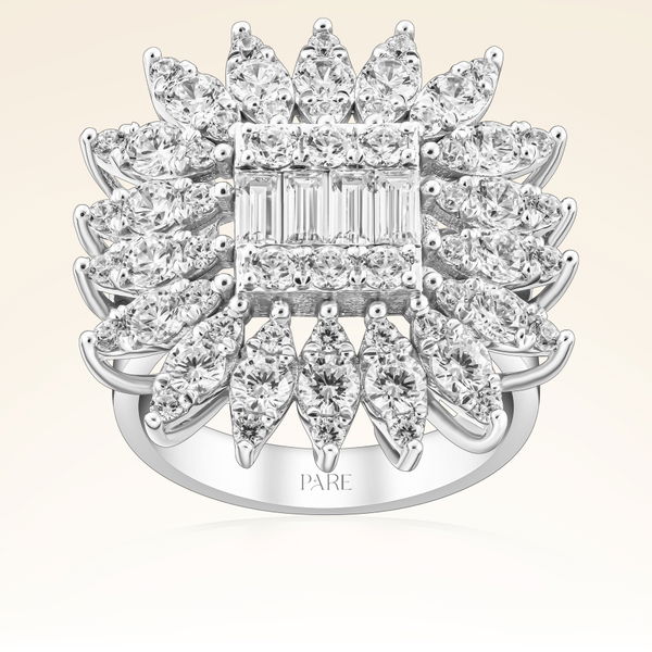 2,58 Karat Fantezi Pırlanta Yüzük - Pare Pırlanta