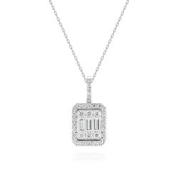 2,71 Karat Baget Pırlanta Set - PRS0017 - 3