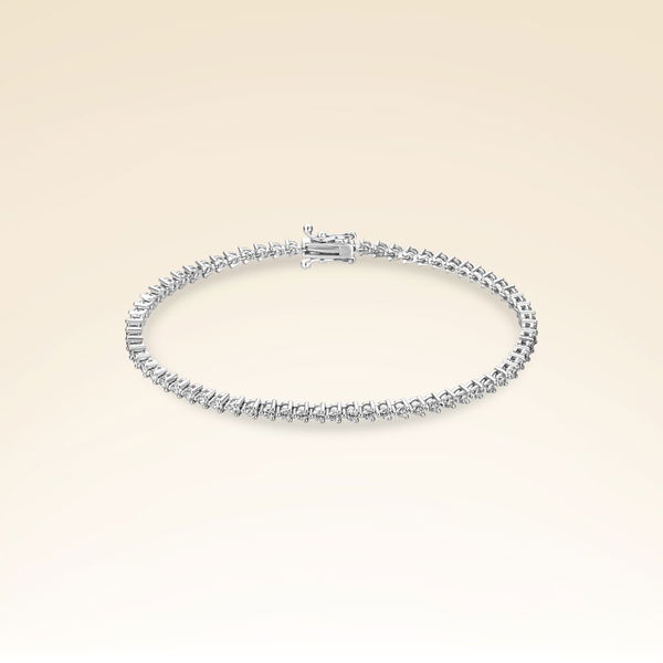 2,72 Karat Suyolu Pırlanta Bileklik - Pare Pırlanta