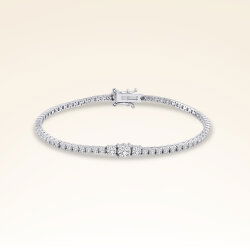 2,78 Karat Pırlanta Fantezi Suyolu Bileklik - 1