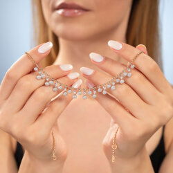 3,00 Karat Pırlanta Sıvama Kolye - 3