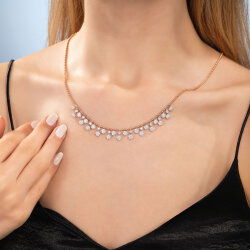 3,00 Karat Pırlanta Sıvama Kolye - 2