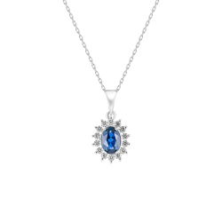 3,19 Karat Safir Pırlanta Set - PRS0005 - 2