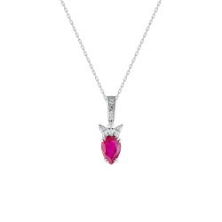 3,5 Karat Yakut Pırlanta Set - PRS0001 - 3