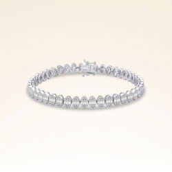 3,58 Karat Pırlantalı Baget Bileklik - 1