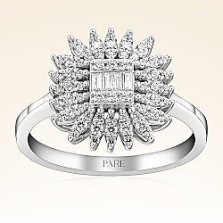 4,26 Karat Pırlanta Baget Set - 5