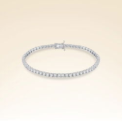 4,36 Karat Suyolu Pırlanta Bileklik - 1