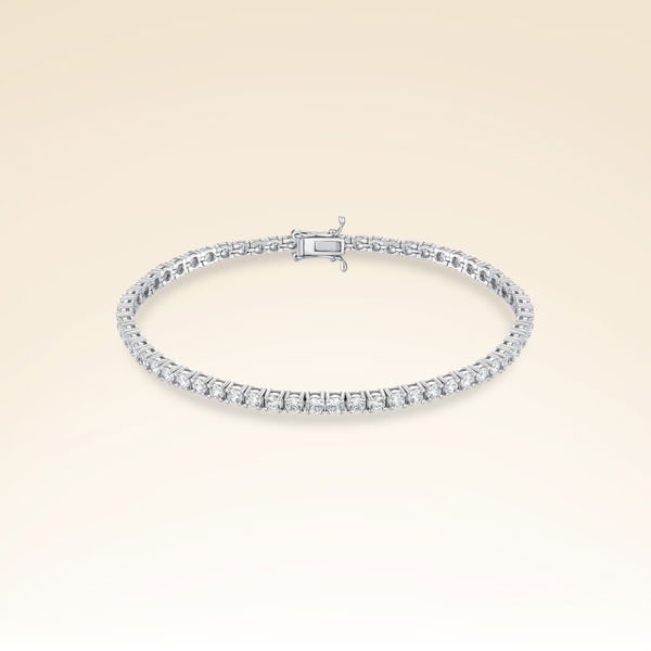 4,36 Karat Suyolu Pırlanta Bileklik - Pare Pırlanta