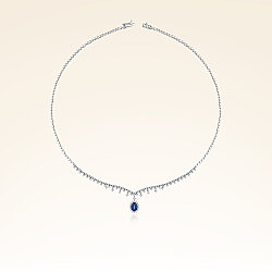 4,38 Karat Pırlantalı Safir Set - 2