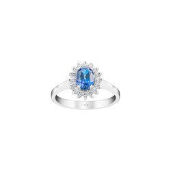 4,89 Karat Safir Pırlanta Set - PRS0006 - 3