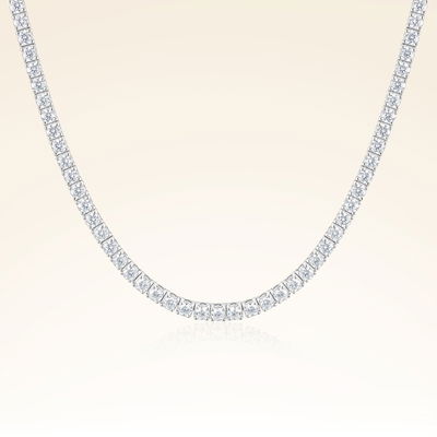 5,56 Karat Suyolu Pırlanta Gerdanlık - Pare Pırlanta