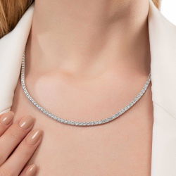 5,56 Karat Suyolu Pırlanta Gerdanlık - PR00964 - 3