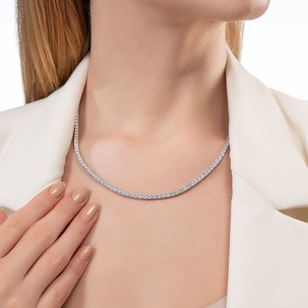 5,56 Karat Suyolu Pırlanta Gerdanlık - Pare Pırlanta