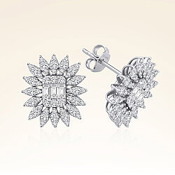 6,14 Karat Pırlanta Baget Set - 4