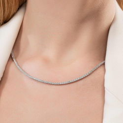6,48 Karat Suyolu Pırlanta Gerdanlık - PR01073 - 3