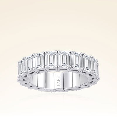 7,44 Karat Oktagon Pırlantalı Tamtur Yüzük - Pare Pırlanta