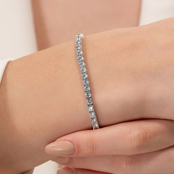 7,74 Karat Suyolu Pırlanta Bileklik - Pare Pırlanta