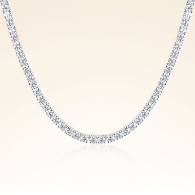 8,37 Karat Suyolu Pırlanta Gerdanlık - Pare Pırlanta