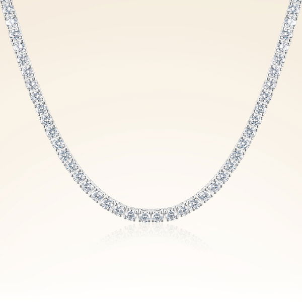 8,37 Karat Suyolu Pırlanta Gerdanlık - Pare Pırlanta