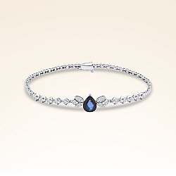 9,51 Karat Pırlantalı Safir Set - 3