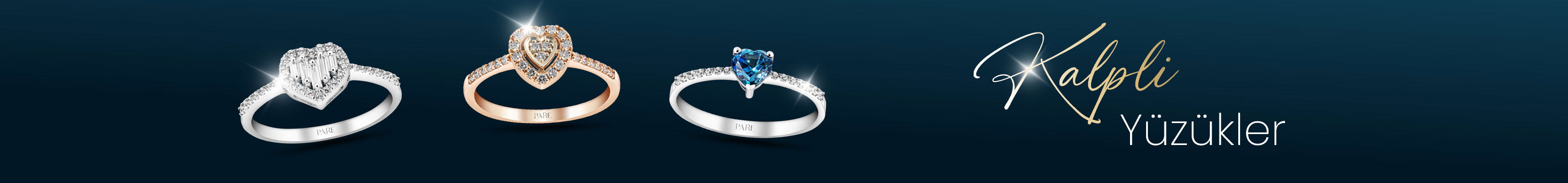 Kalpli Pırlanta Yüzük